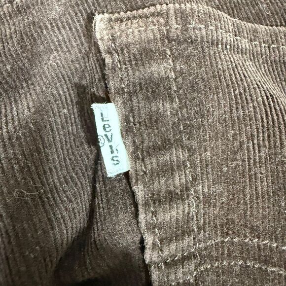 Levi’s 526 Womens Brown Corduroy Slender Boot Cut Jeans Size 10 - Picture 7 of 8